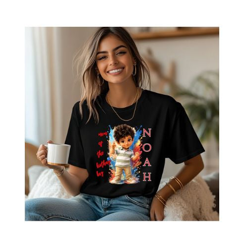 Mom of the birthday Boy Gildan 5.3 oz. T-Shirt