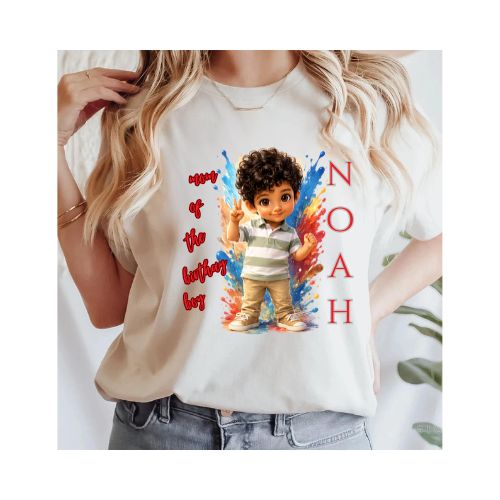 Mom of the birthday Boy Gildan 5.3 oz. T-Shirt