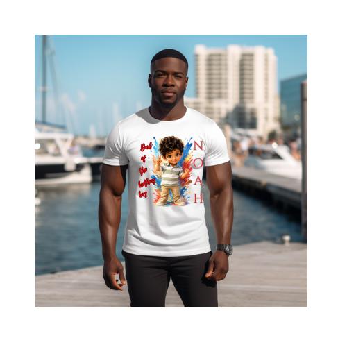 Dad of the birthday Boy Gildan 5.3 oz T-shirt