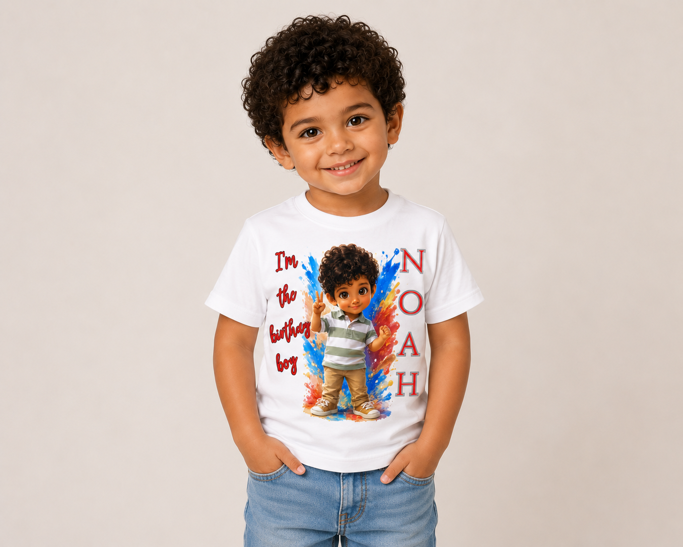 Costume Birthday Boy Gildan 5.3 oz. T-Shirt