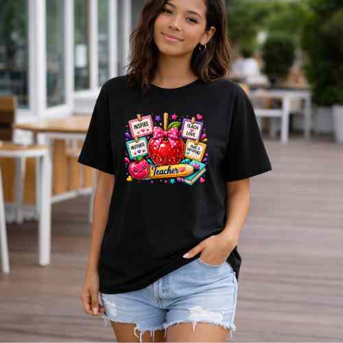 Fun Motivation Teacher Gildan 5.3 oz. T-Shirt