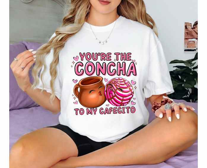 Cafecito y Concha Gildan 5.3 oz. T-Shirt