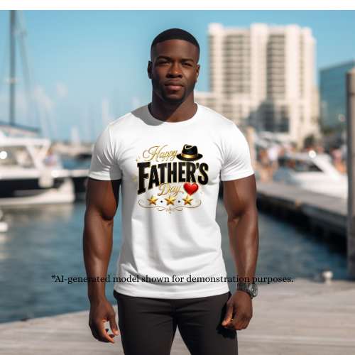 FATHER'S DAY Gildan 5.3 oz. T-Shirt NEW