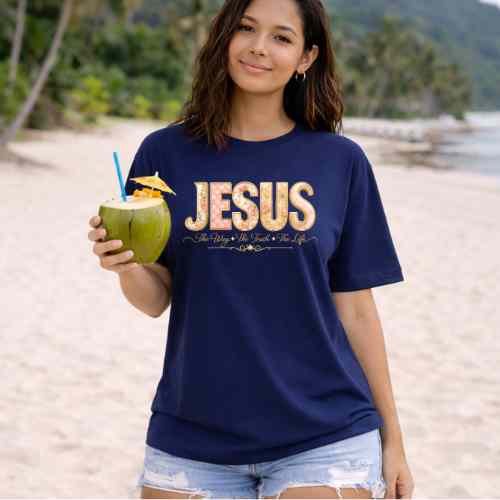 The way, The Truth, The Life Gildan 5.3 oz. T-Shirt