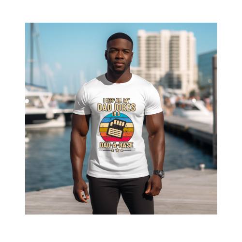 DAD JOKES Gildan 5.3 oz. T-Shirt Father Day