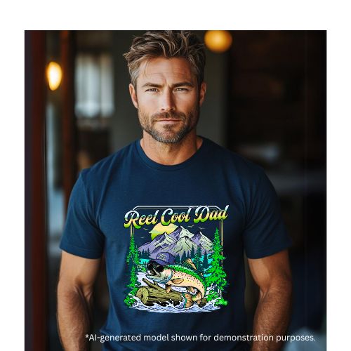 Real cool Dad Gildan 5.3 oz. T-Shirt father's day