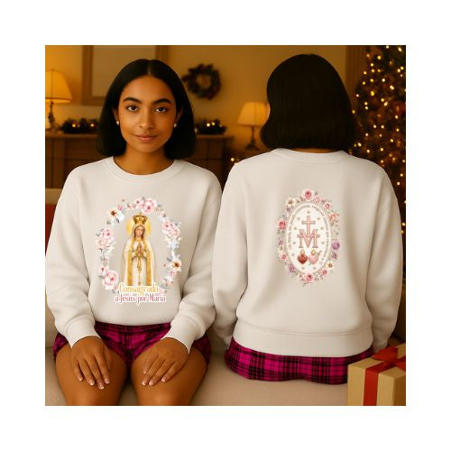 Virgen de la Medalla Milagrosa Gildan 5.3 oz. T-Shirt