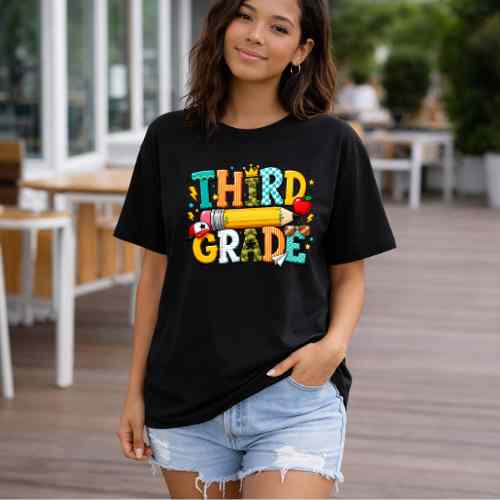 Fun 3rd grade Gildan 5.3 oz. T-Shirt New Arrival